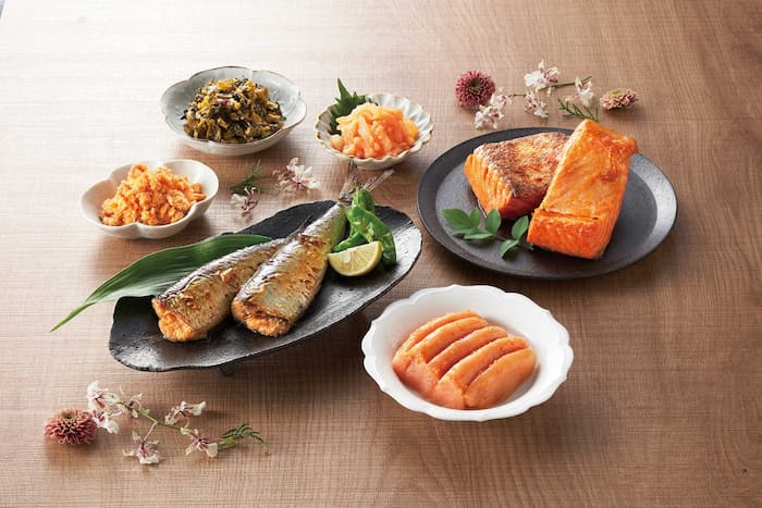 島本　花便り初回のお届け内容(公式サイトの画像引用)