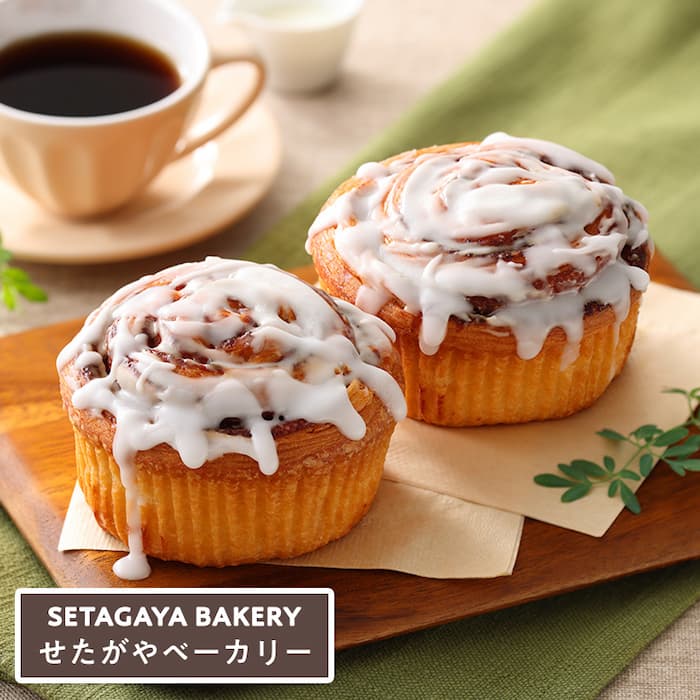 厳選さかな便選べるコースで選べるシナモンロール(公式サイトの画像引用)