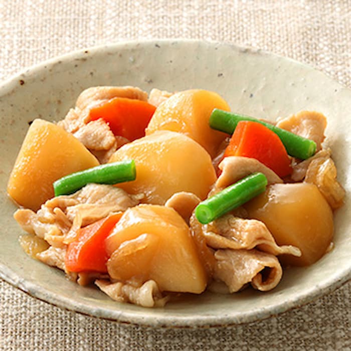 厳選さかな便選べるコースで選べる国産豚の肉じゃが(公式サイトの画像引用)